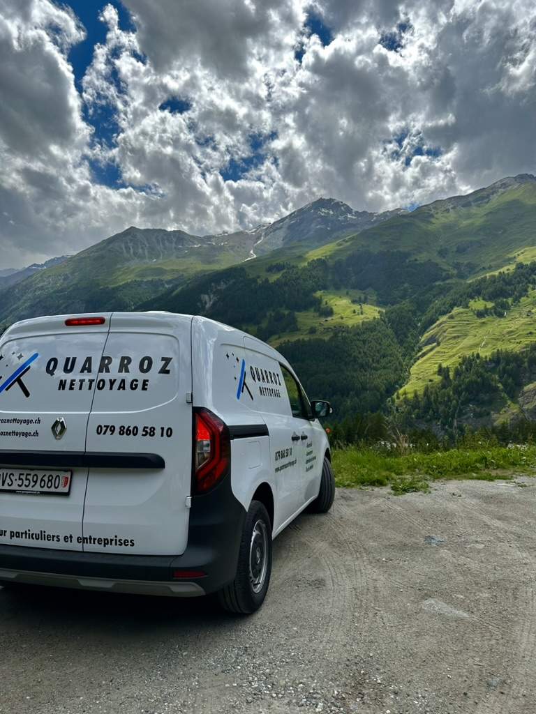 Camion Quarroz Nettoyage Valais